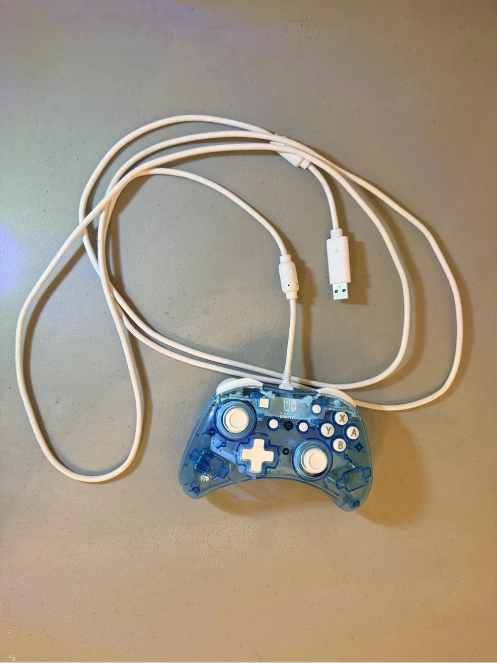 Nintendo Switch PDP Rock Candy Blue Wired Controller